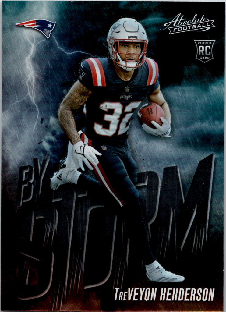 2025 Panini Absolute TreyVeyon Henderson "By Storm" Rookie Card