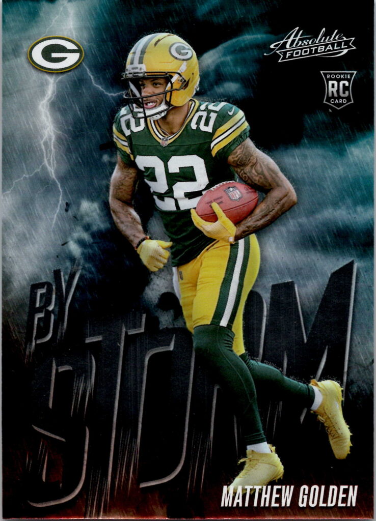 2025 Panini Absolute Matthew Golden "By Storm" Rookie Card