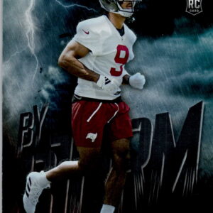 2025 Emeka Egbuka Panini Absolute "By Storm" Rookie Card