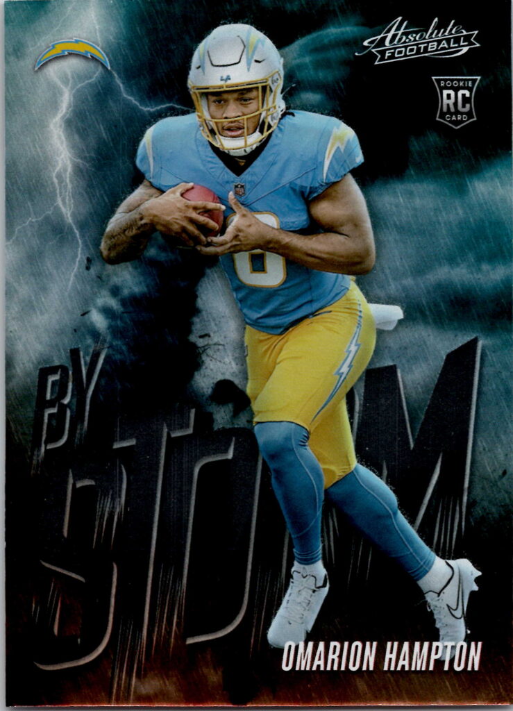 2024 Panini Absolute Omarion Hamptom "By STORM" Rookie Card