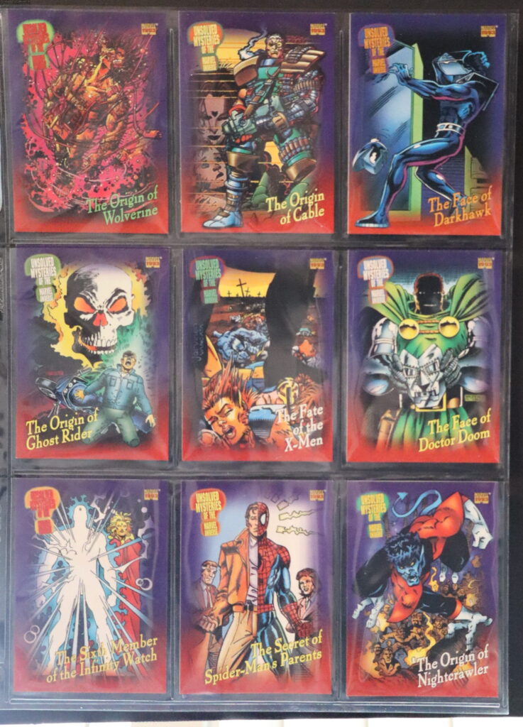 1993 Marvel Unsolved Mysteries Series